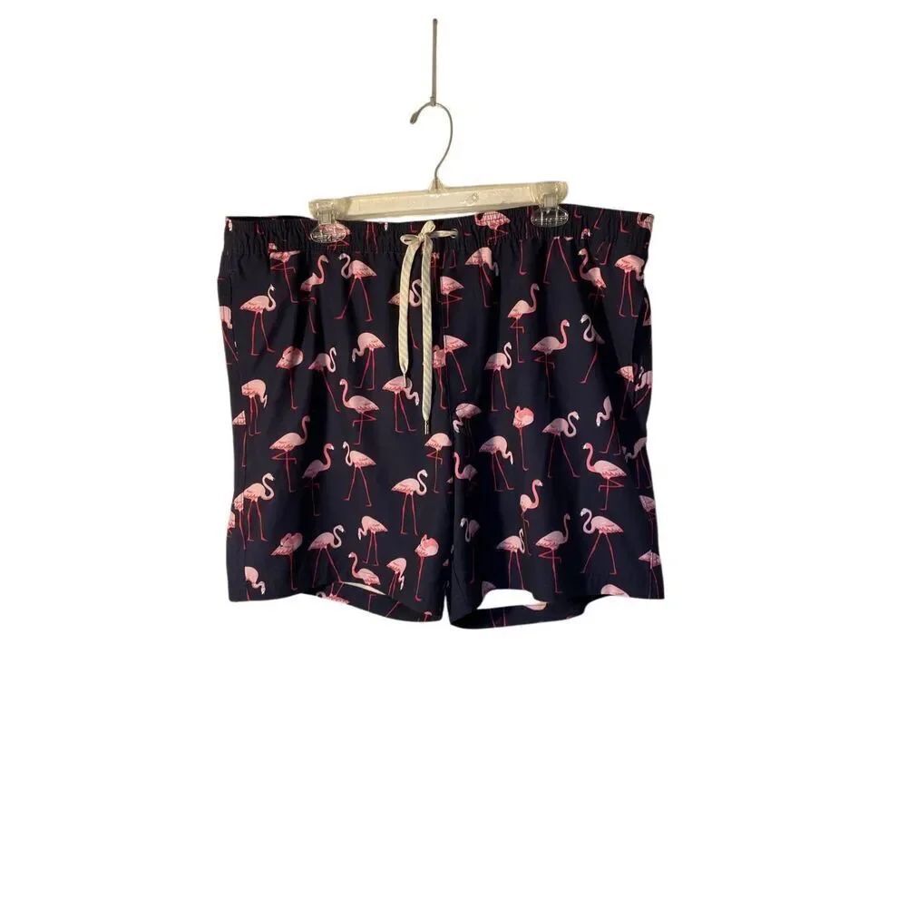 Sonoma men’s swim trunks, flamingos mesh, lining beach XL